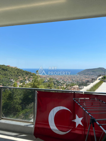 Шикарный дуплекс в уютном жилом комплексе планировки 3+1 в районе Тепе, 225м2 - Ракурс 15