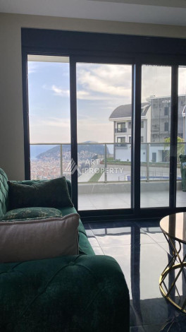 Шикарный дуплекс в уютном жилом комплексе планировки 3+1 в районе Тепе, 225м2 - Ракурс 23