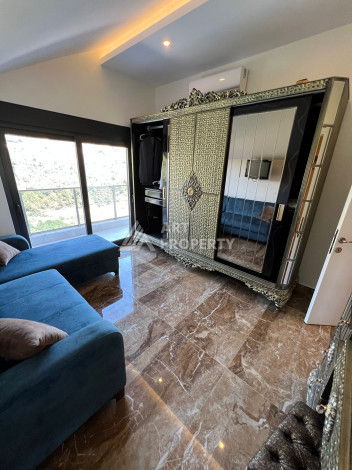 Шикарный дуплекс в уютном жилом комплексе планировки 3+1 в районе Тепе, 225м2 - Ракурс 24