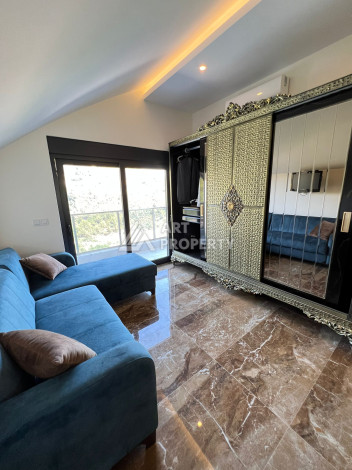 Шикарный дуплекс в уютном жилом комплексе планировки 3+1 в районе Тепе, 225м2 - Ракурс 25