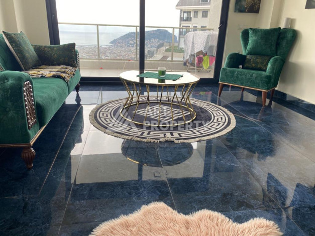 Шикарный дуплекс в уютном жилом комплексе планировки 3+1 в районе Тепе, 225м2 - Ракурс 26