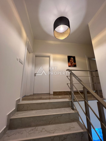 Шикарный дуплекс в уютном жилом комплексе планировки 3+1 в районе Тепе, 225м2 - Ракурс 28