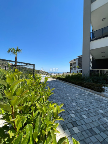 Шикарный дуплекс в уютном жилом комплексе планировки 3+1 в районе Тепе, 225м2 - Ракурс 34