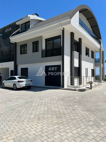 Шикарный дуплекс в уютном жилом комплексе планировки 3+1 в районе Тепе, 225м2 - Ракурс 40