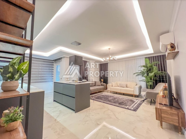 Стильный дуплекс планировки 3+1 в районе Махмутлар, 151м2 - Ракурс 3