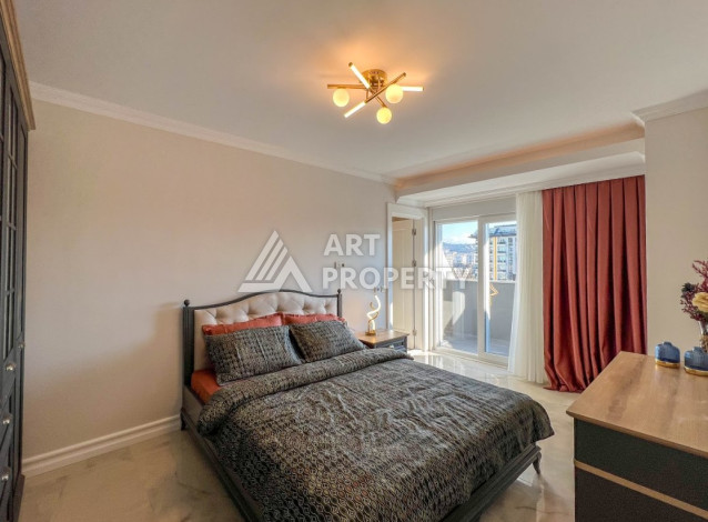 Стильный дуплекс планировки 3+1 в районе Махмутлар, 151м2 - Ракурс 14