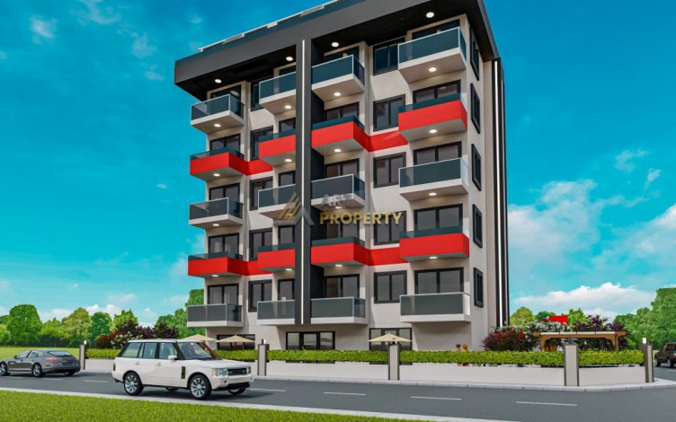 Последняя квартира 1+1 в инвестиционном проекте в Авсалларе, 40 м2 - Ракурс 5