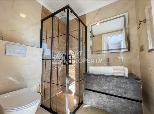 Стильный дуплекс планировки 3+1 в районе Махмутлар, 151м2 - Ракурс 18