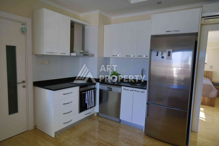 Дуплекс с потрясающей террасой и видом на море планировки 3+2 в районе Джикджилли, 250м2 - Ракурс 6