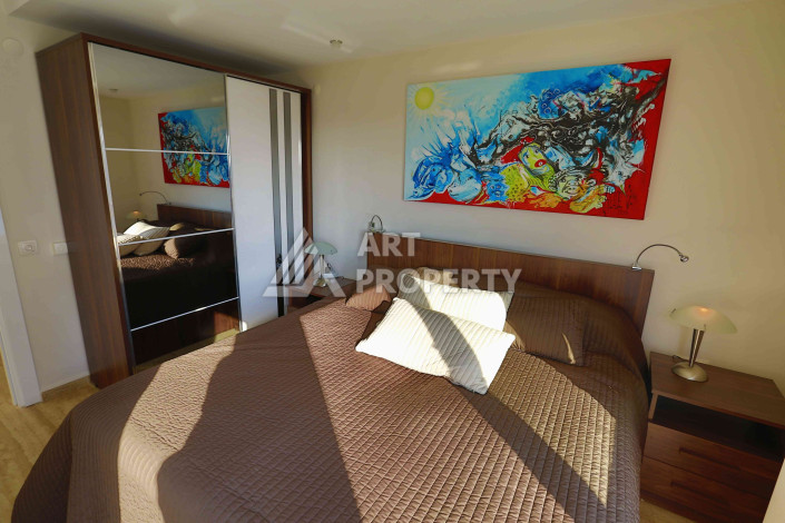 Дуплекс с потрясающей террасой и видом на море планировки 3+2 в районе Джикджилли, 250м2 - Ракурс 22