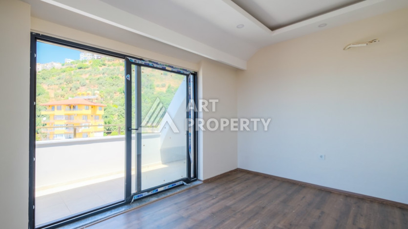 Апартаменты в Алании с видом на море и город планировки 4+1, 180м2 - Ракурс 3