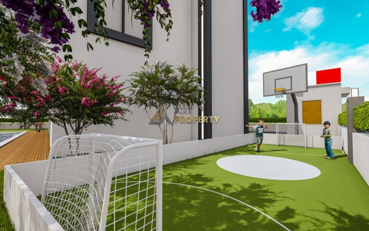 Последняя квартира 1+1 в инвестиционном проекте в Авсалларе, 40 м2 - Ракурс 11