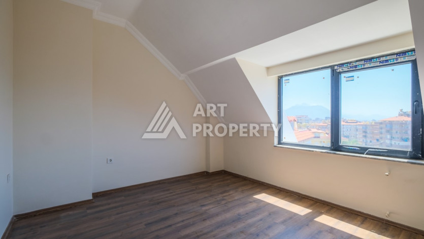 Апартаменты в Алании с видом на море и город планировки 4+1, 180м2 - Ракурс 12