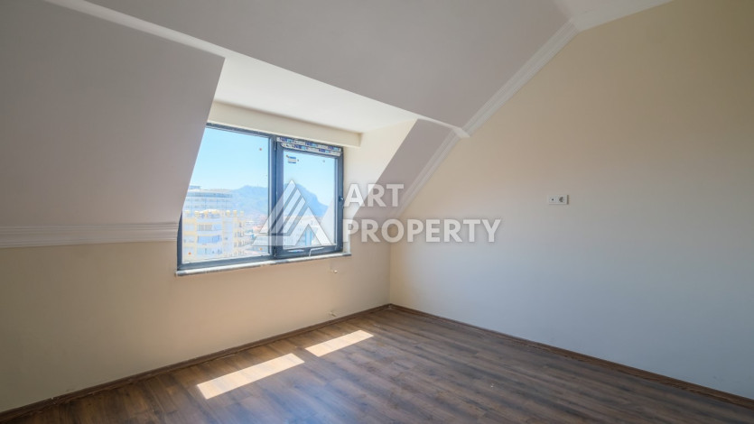 Апартаменты в Алании с видом на море и город планировки 4+1, 180м2 - Ракурс 13