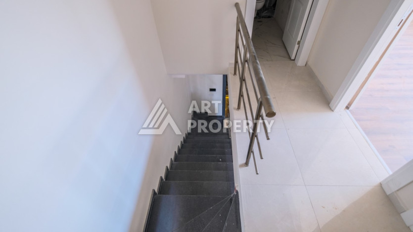 Апартаменты в Алании с видом на море и город планировки 4+1, 180м2 - Ракурс 20