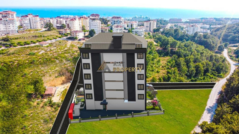 Последняя квартира 1+1 в инвестиционном проекте в Авсалларе, 40 м2 - Ракурс 14