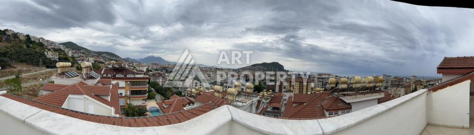 Двухуровневые апартаменты без мебели планировки 4+1 в Алании, 165м2 - Ракурс 17