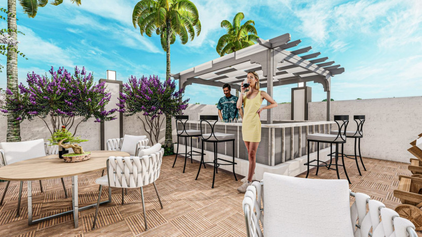 Инвестиционный проект в Авсалларе, различные планировки квартир на этапе котлована, 45-109 м2 - Ракурс 4