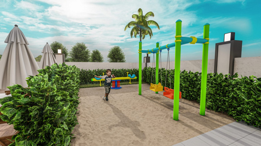 Инвестиционный проект в Авсалларе, различные планировки квартир на этапе котлована, 45-109 м2 - Ракурс 5