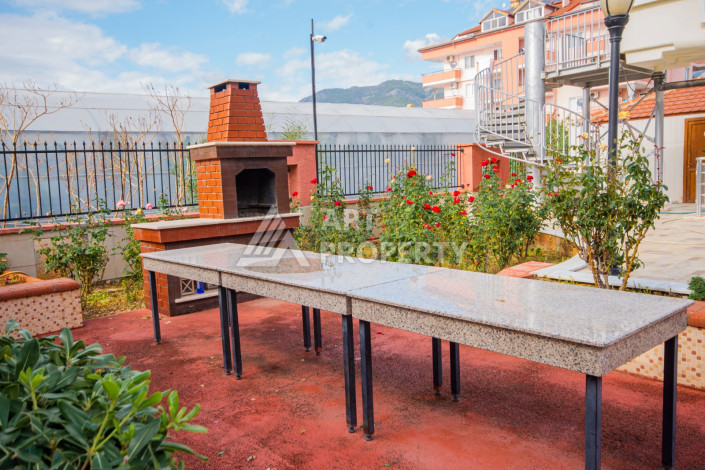 Дуплекс в комплексе с развитой инфраструктурой планировки 4+1 в районе Оба, 180м2 - Ракурс 5