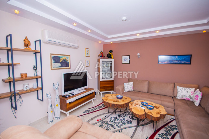 Дуплекс в комплексе с развитой инфраструктурой планировки 4+1 в районе Оба, 180м2 - Ракурс 9