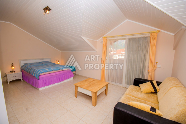 Дуплекс в комплексе с развитой инфраструктурой планировки 4+1 в районе Оба, 180м2 - Ракурс 21