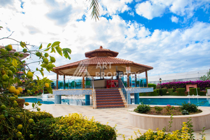 Дуплекс в комплексе с развитой инфраструктурой планировки 4+1 в районе Оба, 180м2 - Ракурс 36