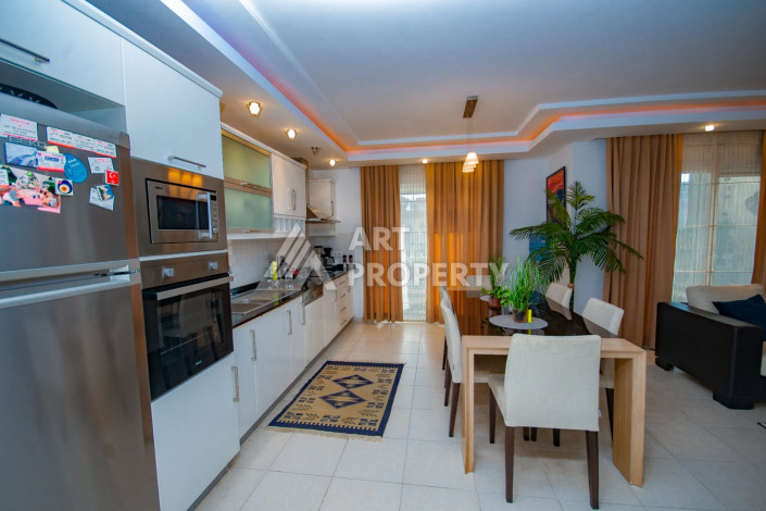 Меблированный дуплекс планировки 4+1 в комплексе с развитой инфраструктурой в районе Оба, 180м2 - Ракурс 5