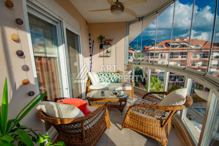 Меблированный дуплекс планировки 4+1 в комплексе с развитой инфраструктурой в районе Оба, 180м2 - Ракурс 2