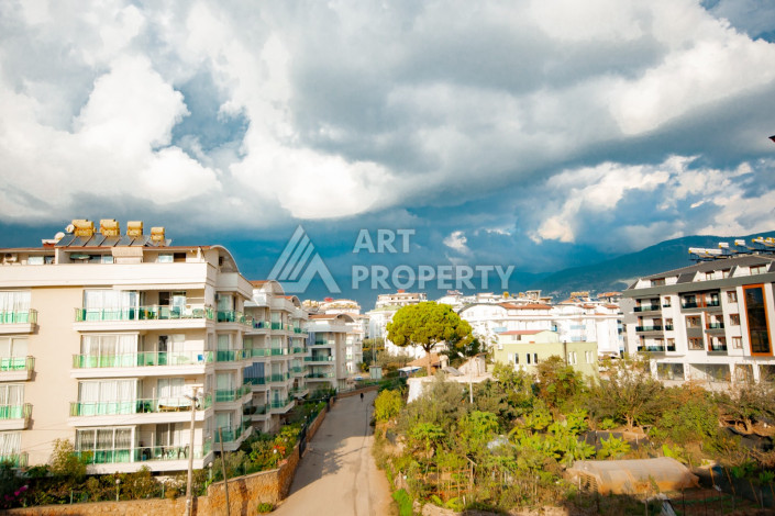 Меблированный дуплекс планировки 4+1 в комплексе с развитой инфраструктурой в районе Оба, 180м2 - Ракурс 29