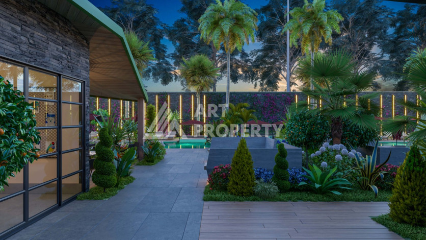 Квартира 2+1 на первой линии моря в комплексе премиум класса на завершающем этапе строительства! - Ракурс 25