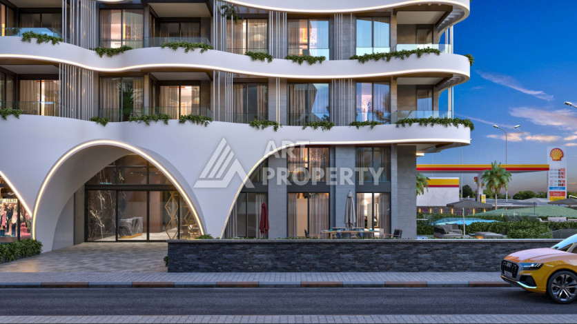 Квартира 2+1 на первой линии моря в комплексе премиум класса на завершающем этапе строительства! - Ракурс 27