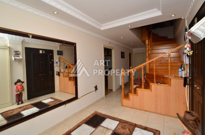 Просторный дуплекс планировки 4+1 с видом на крепость Алании, 360м2 - Ракурс 2