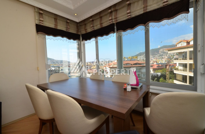 Просторный дуплекс планировки 4+1 с видом на крепость Алании, 360м2 - Ракурс 7