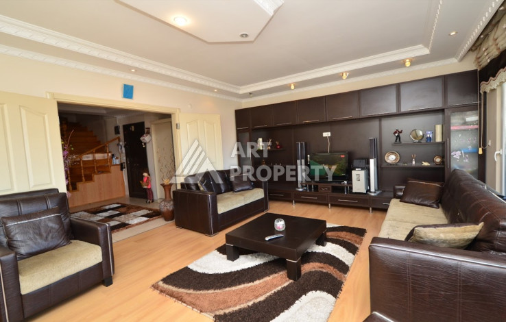 Просторный дуплекс планировки 4+1 с видом на крепость Алании, 360м2 - Ракурс 8