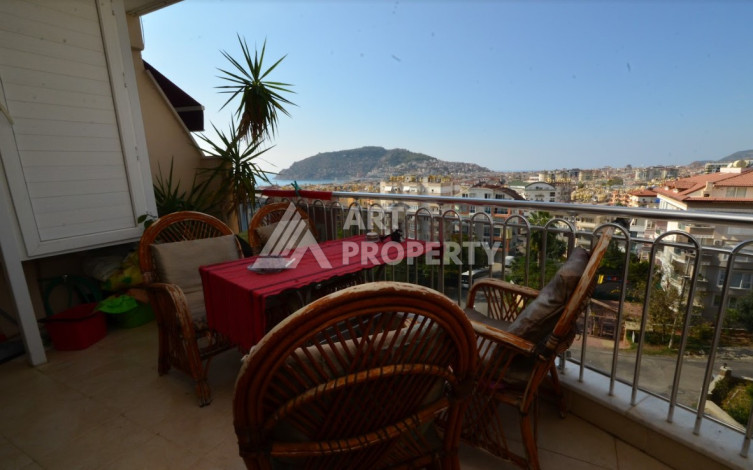 Просторный дуплекс планировки 4+1 с видом на крепость Алании, 360м2 - Ракурс 10