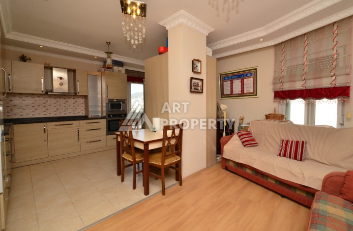 Просторный дуплекс планировки 4+1 с видом на крепость Алании, 360м2 - Ракурс 15