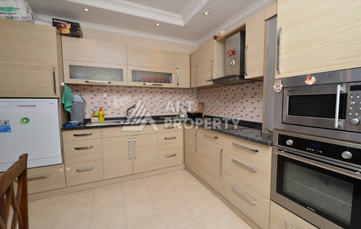 Просторный дуплекс планировки 4+1 с видом на крепость Алании, 360м2 - Ракурс 16