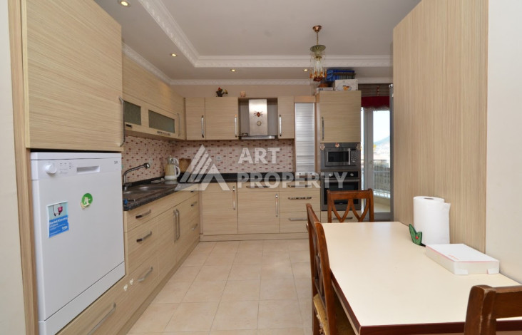 Просторный дуплекс планировки 4+1 с видом на крепость Алании, 360м2 - Ракурс 17