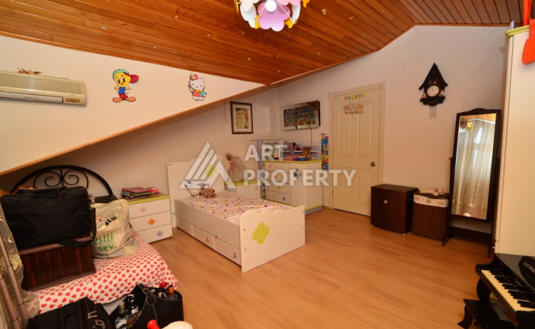 Просторный дуплекс планировки 4+1 с видом на крепость Алании, 360м2 - Ракурс 34