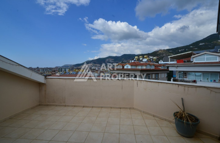 Просторный дуплекс планировки 4+1 с видом на крепость Алании, 360м2 - Ракурс 45