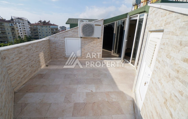 Дуплекс вблизи моря с дизайнерским ремонтом в районе Оба планировки 4+1, 160м2 - Ракурс 25