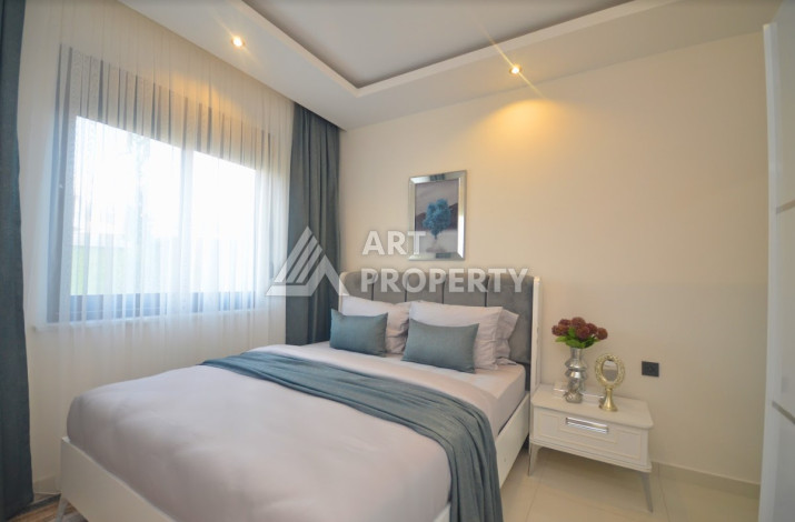 Двухуровневая квартира в шикарном жилом комплексе в районе Каргыджак. Планировка 4+1, 150м2 - Ракурс 8