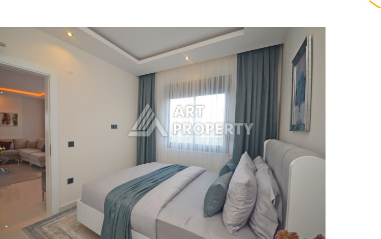 Двухуровневая квартира в шикарном жилом комплексе в районе Каргыджак. Планировка 4+1, 150м2 - Ракурс 9