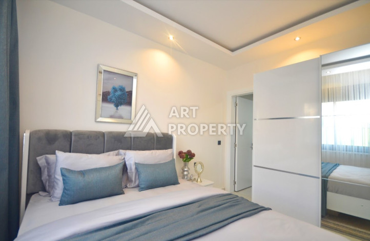 Двухуровневая квартира в шикарном жилом комплексе в районе Каргыджак. Планировка 4+1, 150м2 - Ракурс 10