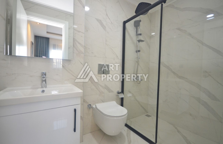 Двухуровневая квартира в шикарном жилом комплексе в районе Каргыджак. Планировка 4+1, 150м2 - Ракурс 11