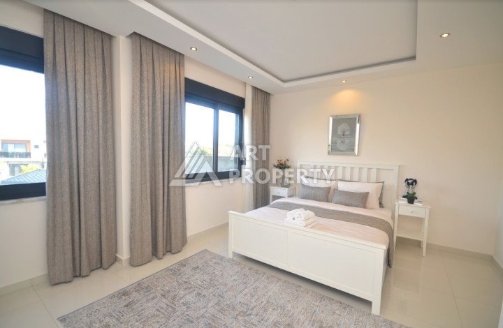 Двухуровневая квартира в шикарном жилом комплексе в районе Каргыджак. Планировка 4+1, 150м2 - Ракурс 16