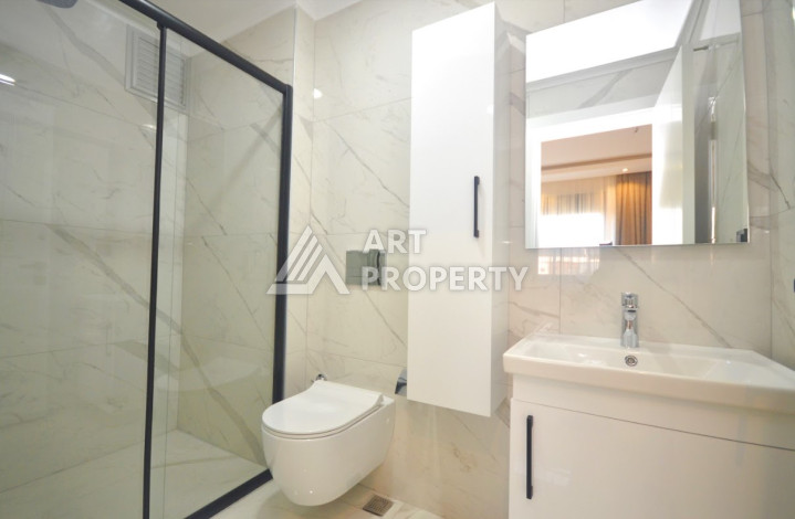 Двухуровневая квартира в шикарном жилом комплексе в районе Каргыджак. Планировка 4+1, 150м2 - Ракурс 17