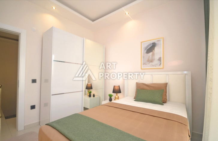 Двухуровневая квартира в шикарном жилом комплексе в районе Каргыджак. Планировка 4+1, 150м2 - Ракурс 21