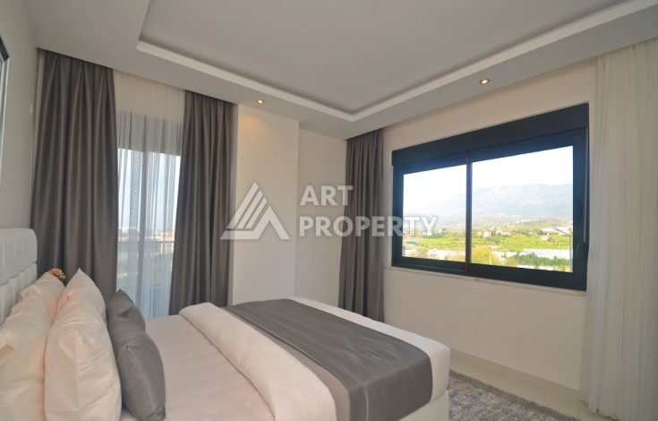 Двухуровневая квартира в шикарном жилом комплексе в районе Каргыджак. Планировка 4+1, 150м2 - Ракурс 23